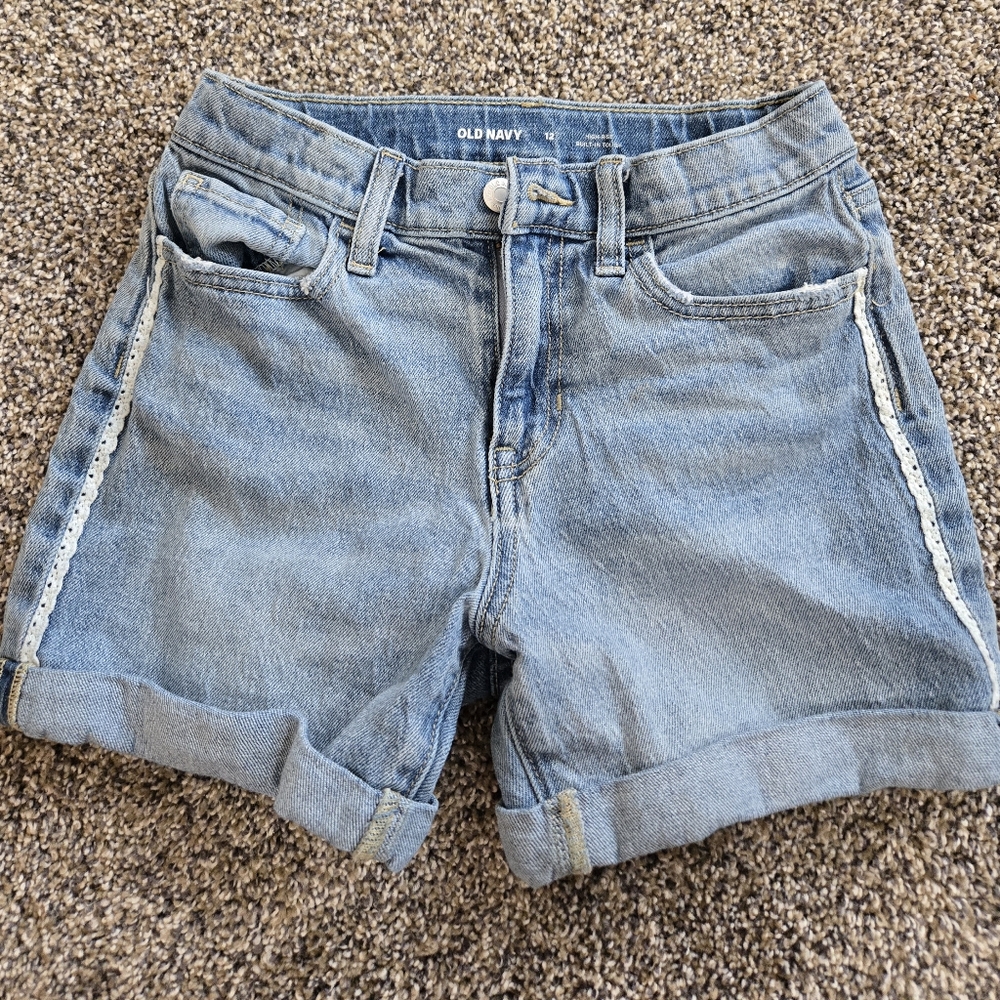 Old Navy Light Blue Jean Shorts